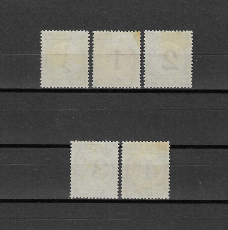 FIJI 1918 SG D6s/D10s MINT