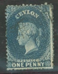 Ceylon #46Av  Single