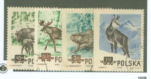 Poland #660-663 Used Single
