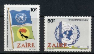 Zaire 1985 UN 40th Anniversary MUH