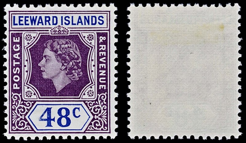 4518: Leeward Islands SG126 Definitive Set of 15. 1954. Sc#133 Mi117 LMM Mint...