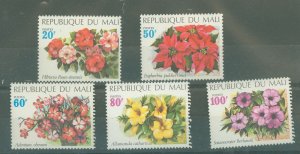 Mali #162-166  Single (Complete Set) (Flowers)