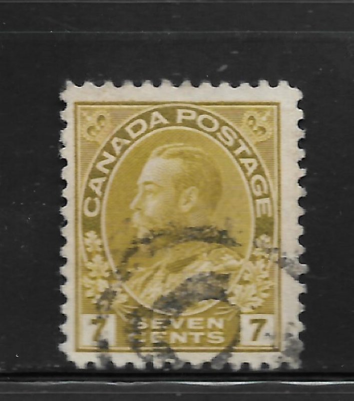 CANADA, 113, USED, KING GEORGE V