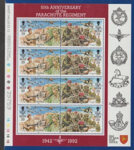 Isle of Man Scott #503-504 Stamps - Mint NH Souvenir Sheet