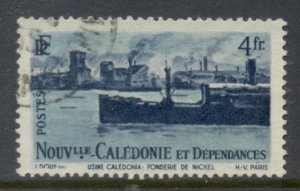 New Caledonia 1948 Pictorial Nickel Foundry 4f FU