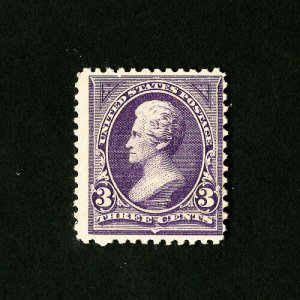 US Stamps # 253 F-VF OG NH Fresh Catalog Value $325.00