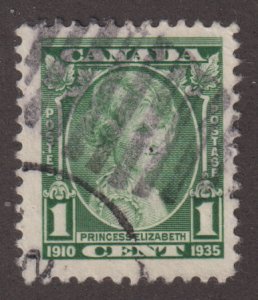 Canada 211 Princess Elizabeth 1¢ 1935