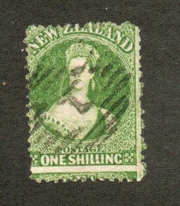 New Zealand  - SG# 125 Used / wmk large star    -     Lot 1223127