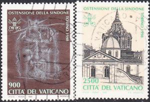 Vatican #1073-1074 Used