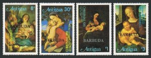 Barbuda 527-530,531,MNH.Michel 604-607,Bl.65. Christmas 1981.Virgin and Child.