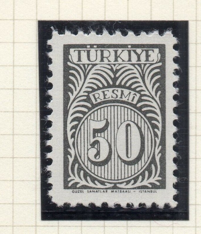 Turkey 1957 Early Issue Fine Mint Hinged 50p. NW-17679