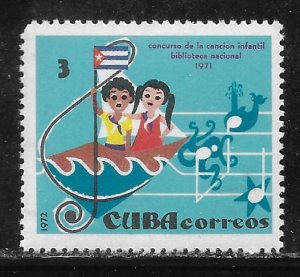 Cuba 1706 Children's Song Competition single MNH