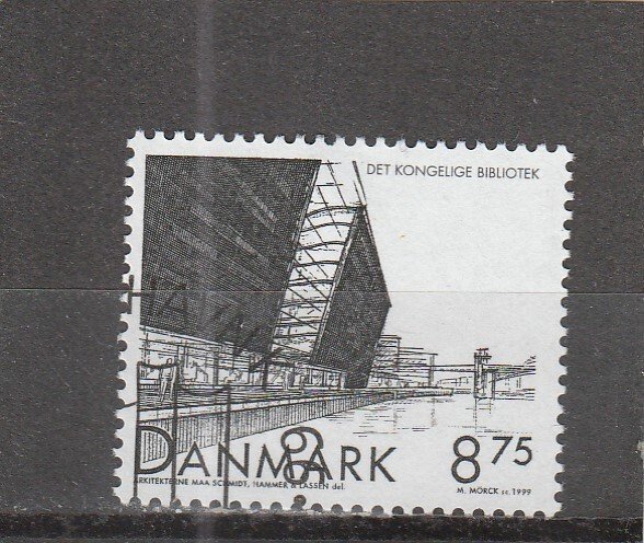 Denmark  Scott#  1162  Used  (1999 Extension of Royal Library)