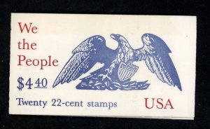 SCOTT 2355-59 BK162 BC37 1987 22 CENT CONSTITUTION BICENTENNIAL ISSUE MNH OG VF!