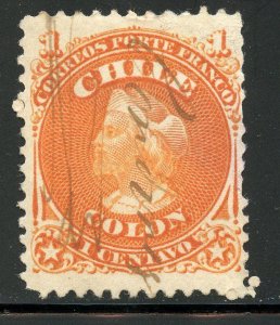 Chile # 15, Used.