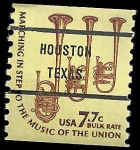 # 1614a MINT NEVER HINGED PRE-CANSELED SAXHORNS