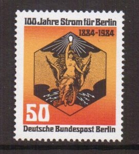 Germany  Berlin   #9N492   MNH  1984  electricity centenary