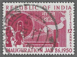 India (1950) - Scott # 230,   Used