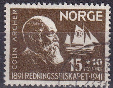 Norway #B21   F-VF Used CV $3.50  (Z6617)