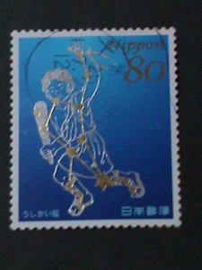 ​JAPAN-2003 SC#3563-CONSTELLATIONS-HOLLOGRAMS STAMPS-HIGH CAT. VALUE- USED VF