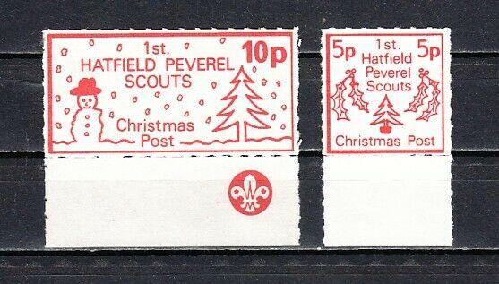 Great Britain, Cinderella issue. Hatfield Scouts Xmas Post.