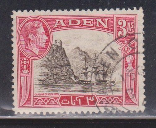 ADEN Scott # 22 Used - KGVI & Capture Of Aden