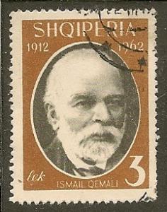 Albania     Scott  645   Qemali     Used