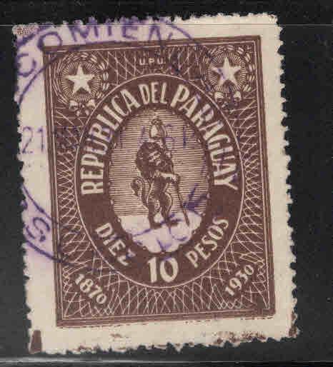 Paraguay Scott 313 Used