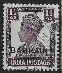 BAHRAIN SG43 1942-5 1a DULL VIOLET USED