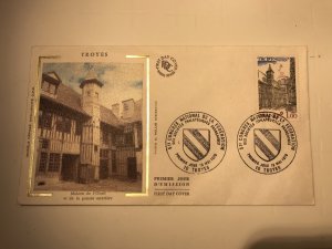 France Colorano silk FDC, 13 mai 1978, 51 congrès fédération sociétés phila