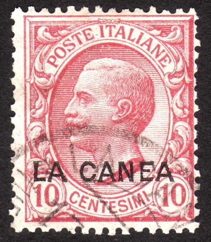 1907, Crete 10c, Used, Sc 15