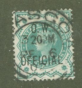 Great Britain #O46 Used Single