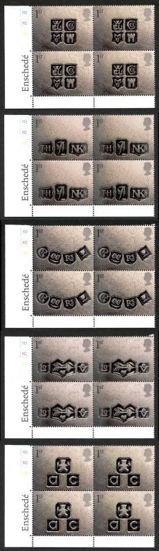 SG2182-86 2001 Occasions/Ingots Set in Cylinder Blocks of 4 U/M