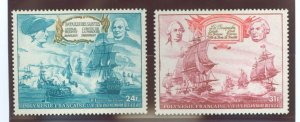 French Polynesia #C128-29  Single (Complete Set)