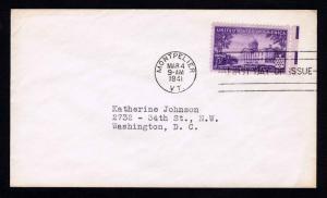 US #903 VERMONT STATEHOOD MONTPELIER FIRST DAY COVER 1941 - VF (ESP#731)