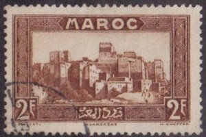 French Morocco #143 Used