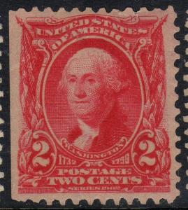 U.S. Scott #301 2-Cent Stamp - Mint Edge Single