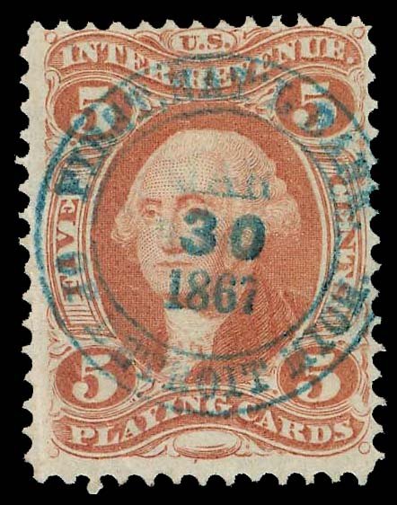 U.S. REV. FIRST ISSUE R28c  Used (ID # 82299)