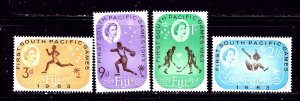 Fiji 199-202 MNH 1963 South Pacific Games