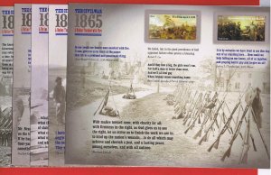 #4522-23, 4664-65, 4787-88, 4910-11, 4980-81 MNH S/A sheets of 12 Civil War