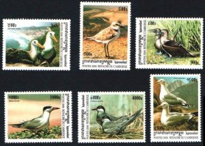 2000 Cambodia  2078-2083 Birds 9,00 €