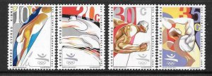 CYPRUS SG811/4 1992 OLYMPIC GAMES MNH