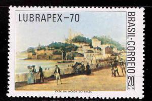 Brazil Scott 1176 LUBRAPEX - 70 stamp MH*