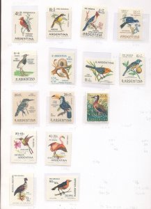 ARGENTINA Antigua Afghanistan BIRDS MNH MH Used (90+) AGA117