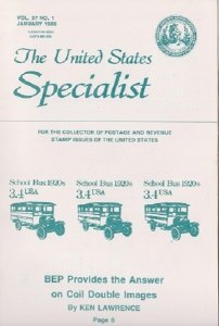 11 Different Volumes of The United States Specialist from 1986
