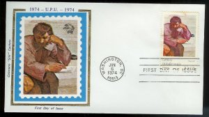 UNITED STATES FDC 10¢ UPU Centenary 1974 Colorano