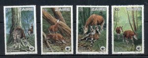 Zaire 1984 WWF Okapi MUH