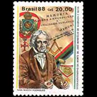 BRAZIL 1988 - Scott# 2131 Geologist Bonifacio Set of 1 NH