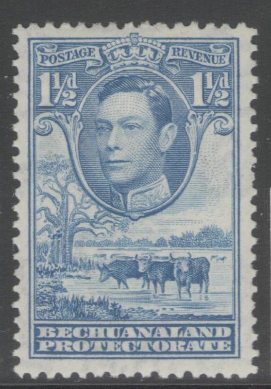 BECHUANALAND SG120 1938 1½d DULL BLUE MTD MINT 