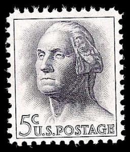 # 1213 MINT NEVER HINGED GEORGE WASHINGTON